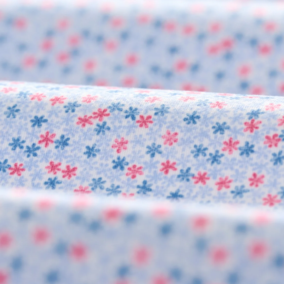Johnnie-O 2027 Ryder Cup Petals Print Polo in Kona - Pattern Close Up