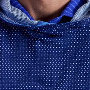 B.Draddy 2027 Ryder Cup Cool Olin Hoodie in Regal Captain Cool - Pattern Close Up