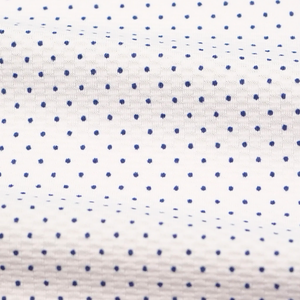B.Draddy 2027 Ryder Cup Captain Cool Polo in White - Pattern Close Up