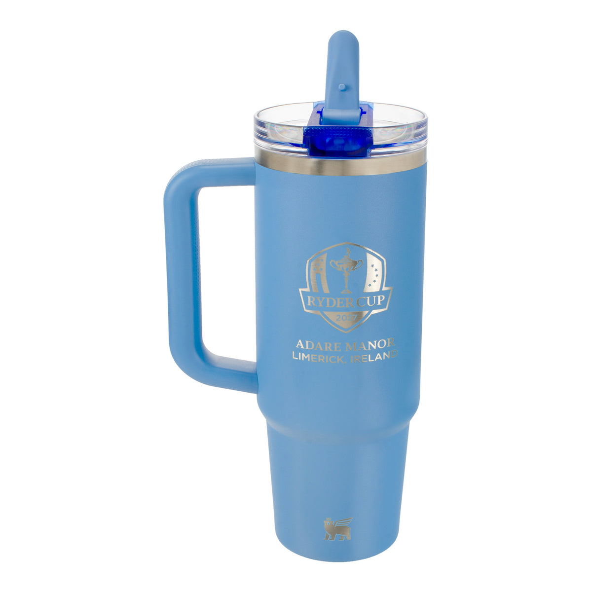 Stanley 2027 Ryder Cup 30oz Quencher ProTour Flip Straw Tumbler in Blue Sky - Front