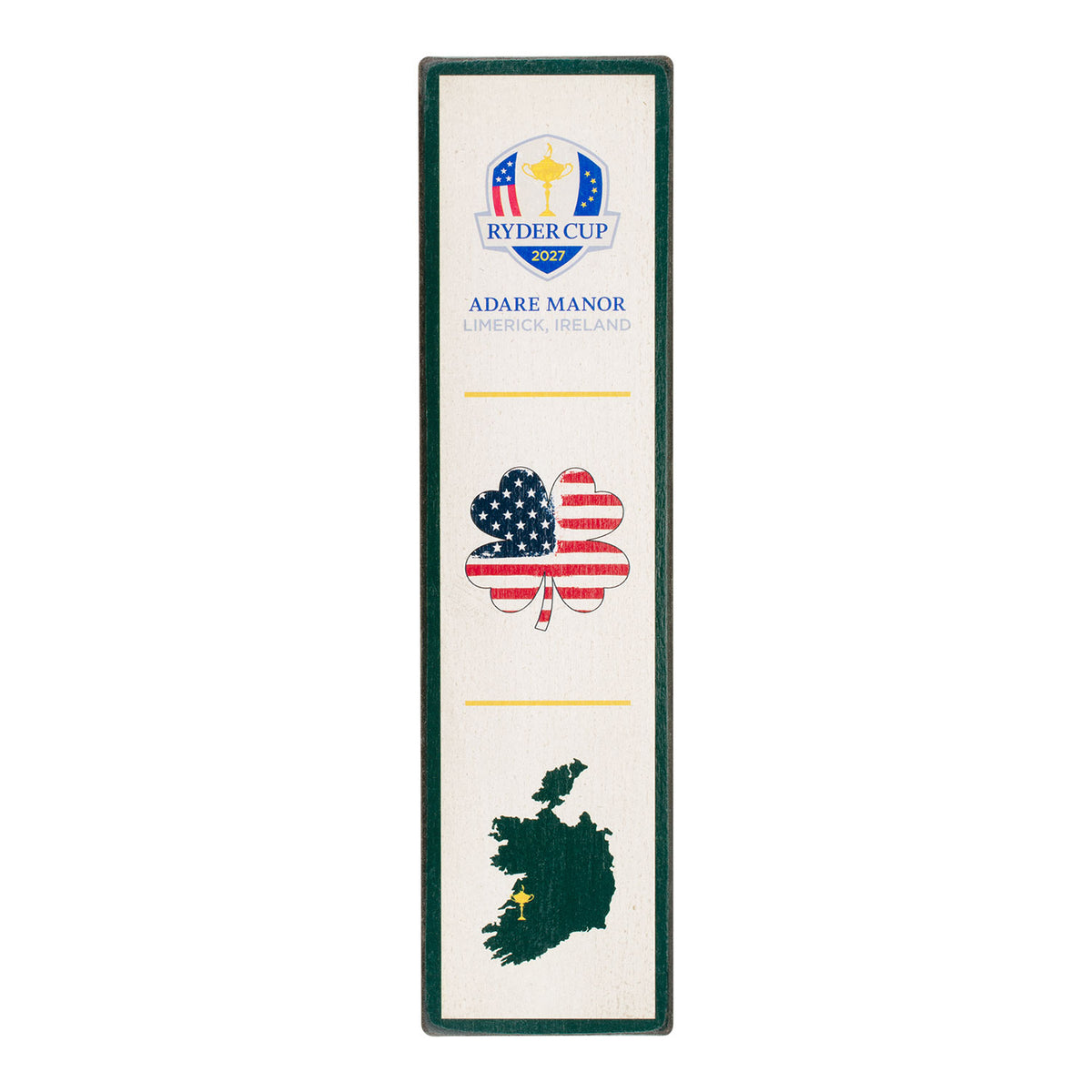 Signs by the Sea 2027 Ryder Cup Vertical Sign - Front
