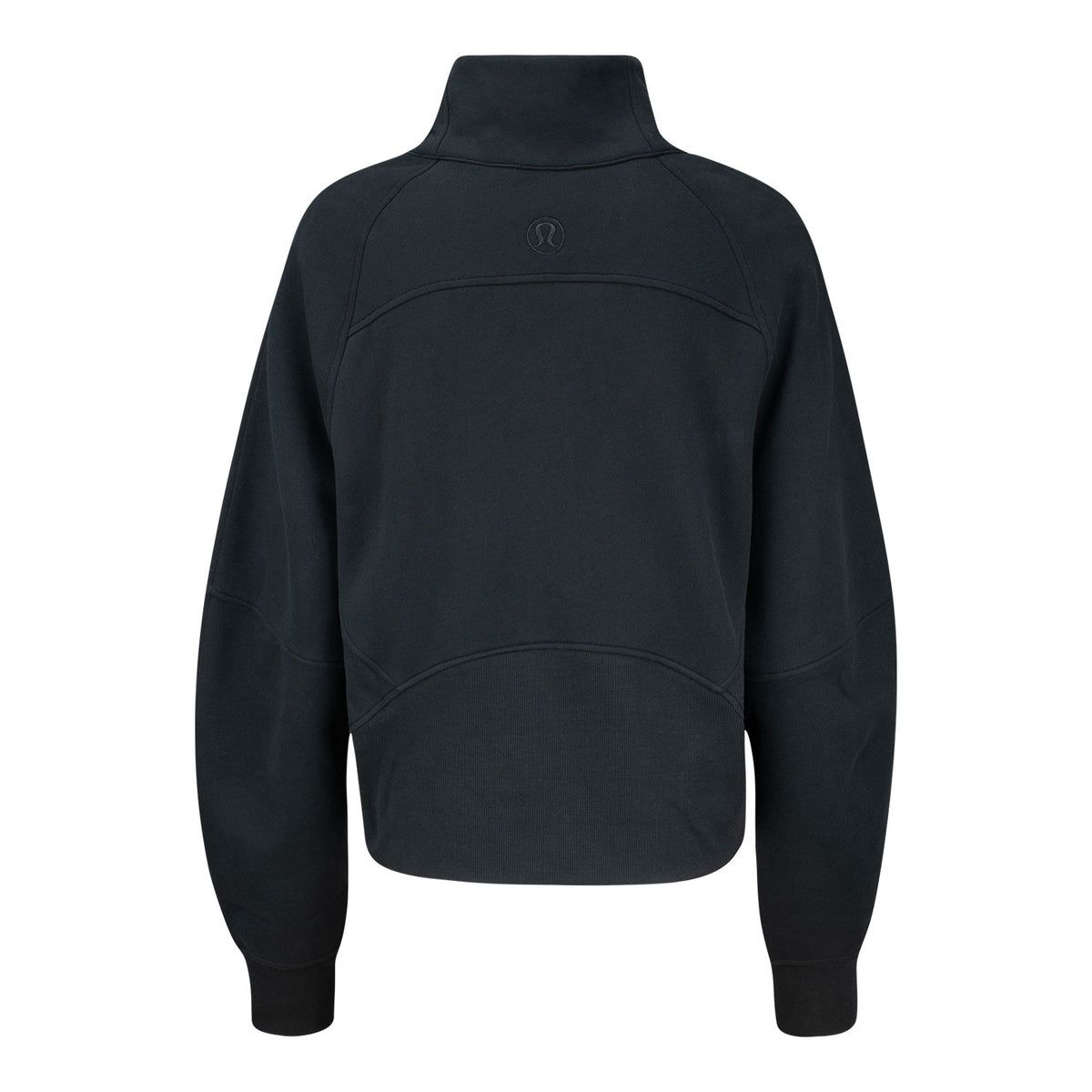 lululemon 2025 Ryder Cup Women's Scuba Oversized Funnel Neck Half Zip in Black - Back View