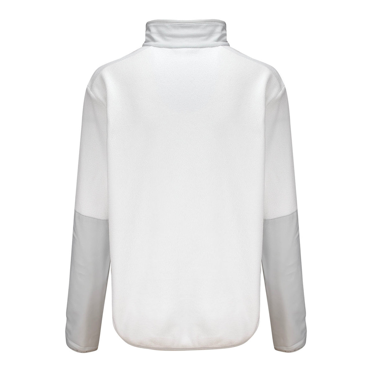 Nike 2025 Ryder Cup Women's Therma-Fit Victory Fleece Quarter Zip in White - Back View