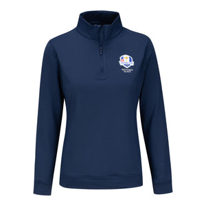 Peter Millar 2025 Ryder Cup Women's Perth Quarter Zip in Navy
- Front View