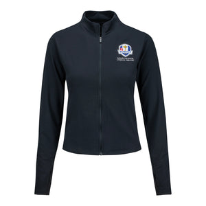 Nike 2027 Ryder Cup Women's Zenvy Dri-FIT Jacket in Black - Front View