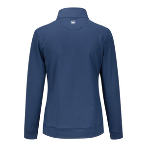 Peter Millar 2027 Ryder Cup Women's Perth Quarter Zip in Navy - Back
