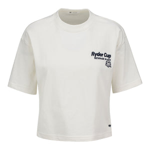 '47 Brand 2025 Ryder Cup Women's Serena City T-Shirt in Sandstone - Front View