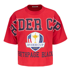 '47 Brand 2025 Ryder Cup Outreach City T-Shirt in Red - Front View