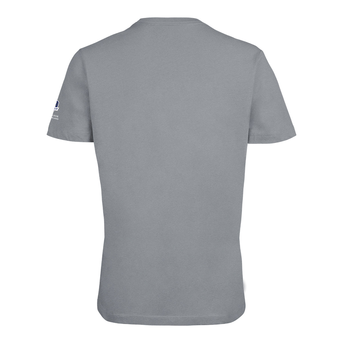 Ahead 2027 Ryder Cup Ladies Flags and Trophy T-Shirt in Heather Grey - Back
