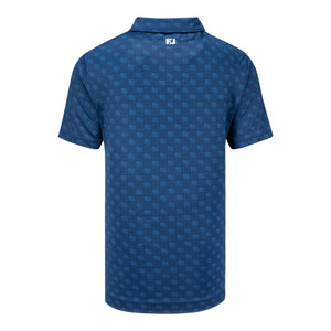 FootJoy 2025 Ryder Cup Tournament Print Polo in Navy - Back View