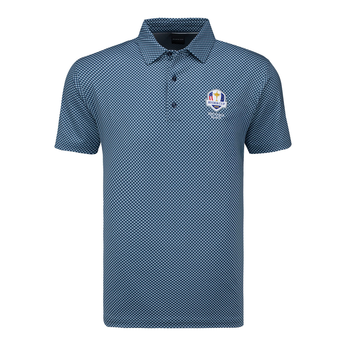 Dunning 2025 Ryder Cup Westill Performance Polo in Night Sky - Front View