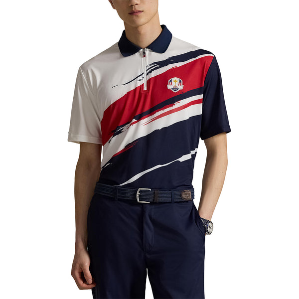 希少！！2016 Ryder Cup USA代表モデル NIKE Golf 2016 Ryder Cup Hazeltine 1/4 Zip Red Large