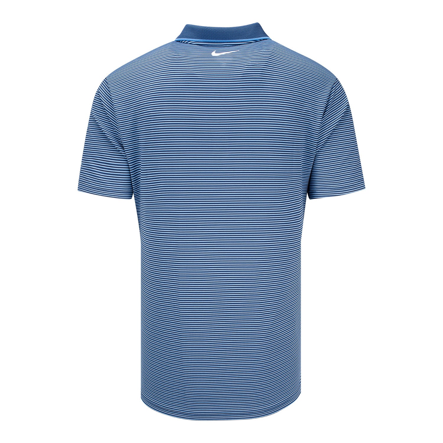 Nike 2025 Ryder Cup Tour Stripe Polo in Midnight Navy - Front View
