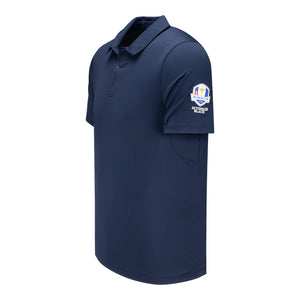 lululemon 2025 Ryder Cup Sport Polo in Navy - Left Side View