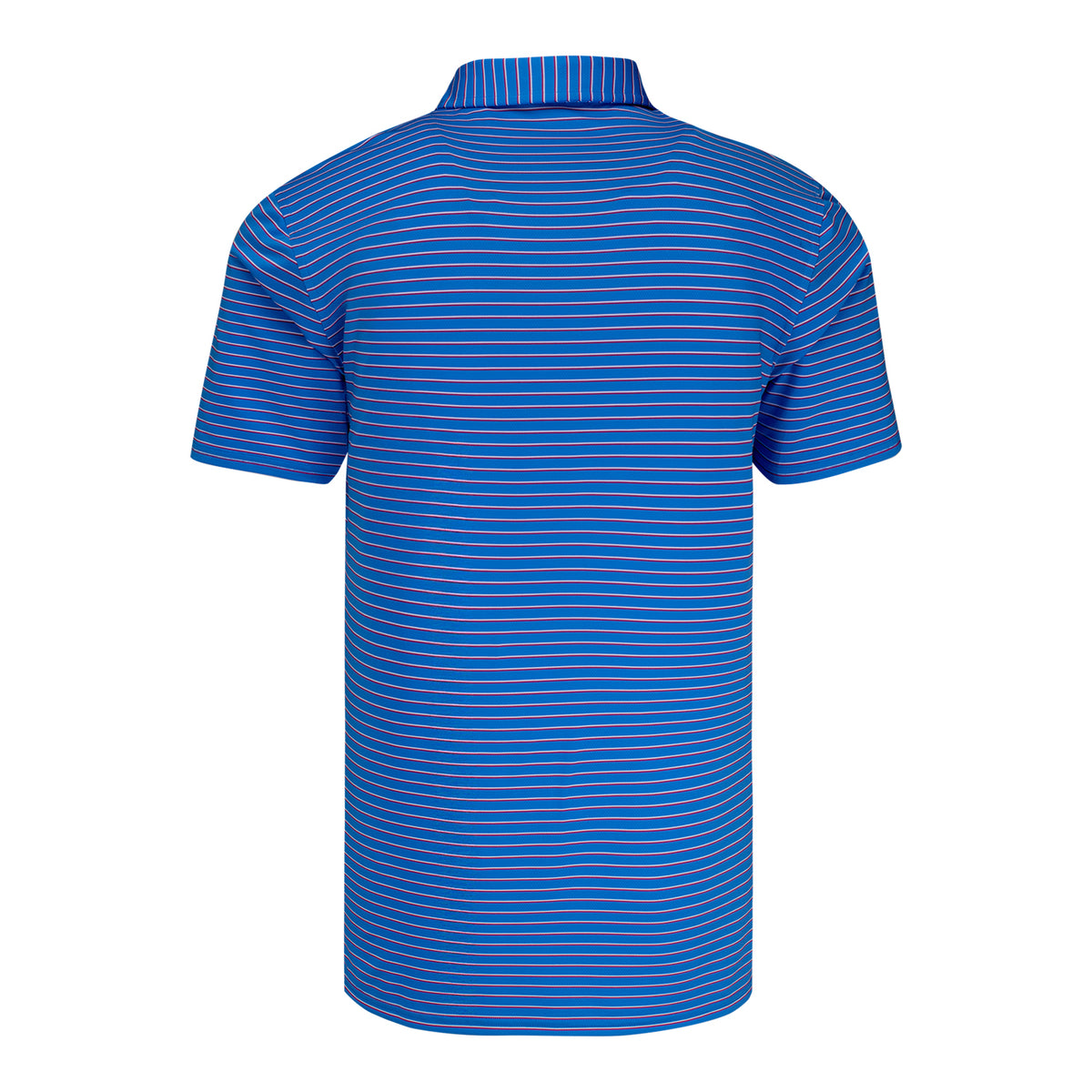 Holderness & Bourne 2027 Ryder Cup Springer Shirt in Horizon Blue, White, and Cabernet - Back View