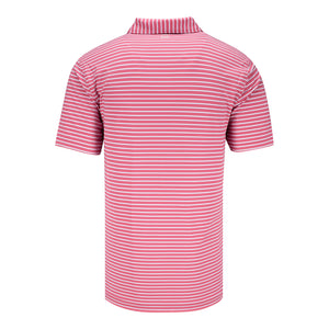 Peter Millar 2027 Ryder Cup Dunnes Performance Jersey Polo in Chili Red - Back View