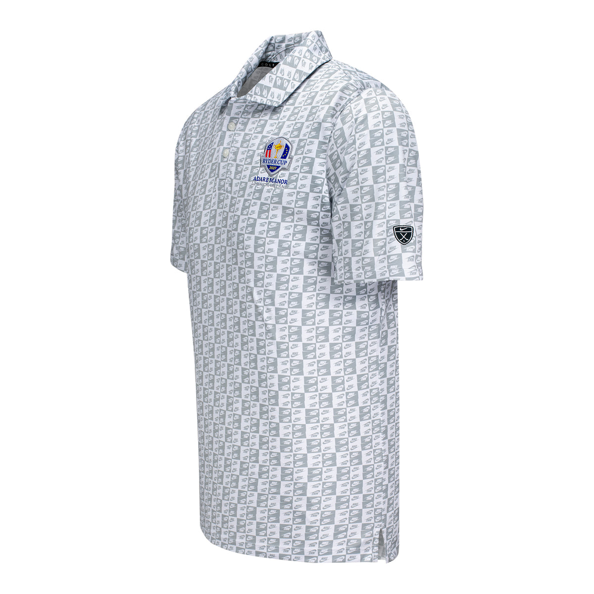 Nike 2027 Ryder Cup Par Polo in White - Left Side