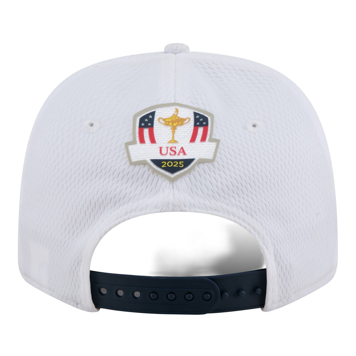 New Era 2025 Ryder Cup Team 9Seventy Stretch Snap in White - Back View