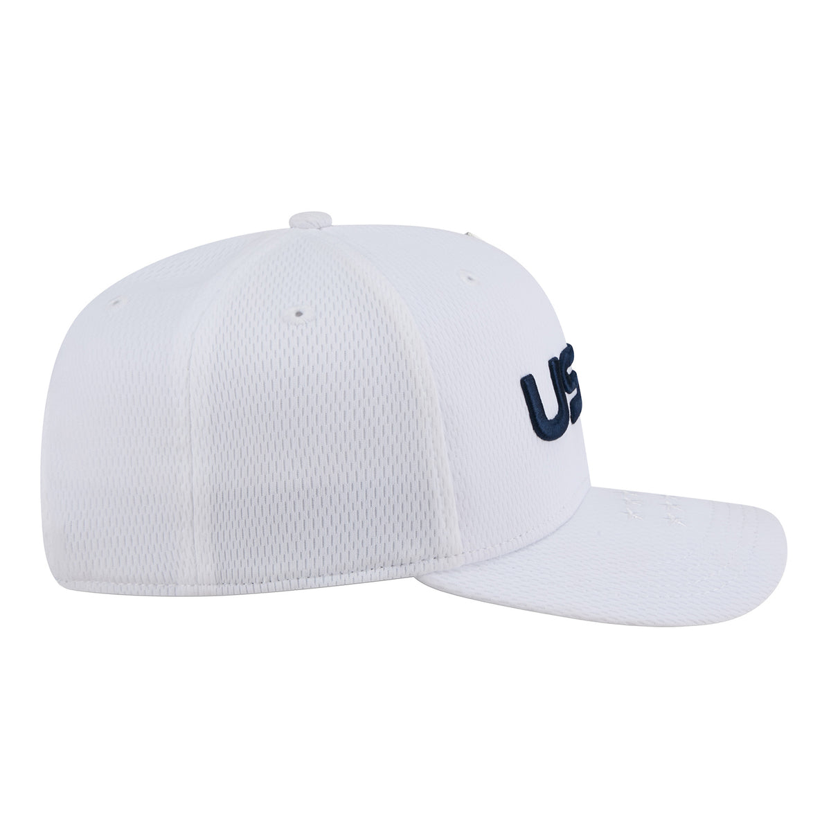 New Era 2025 Ryder Cup Team 9Seventy Stretch Snap in White - Right Side View