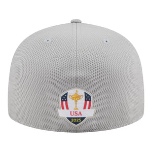 New Era 2025 Ryder Cup Team 59Fifty A-Frame Hat in Light Grey - Back View