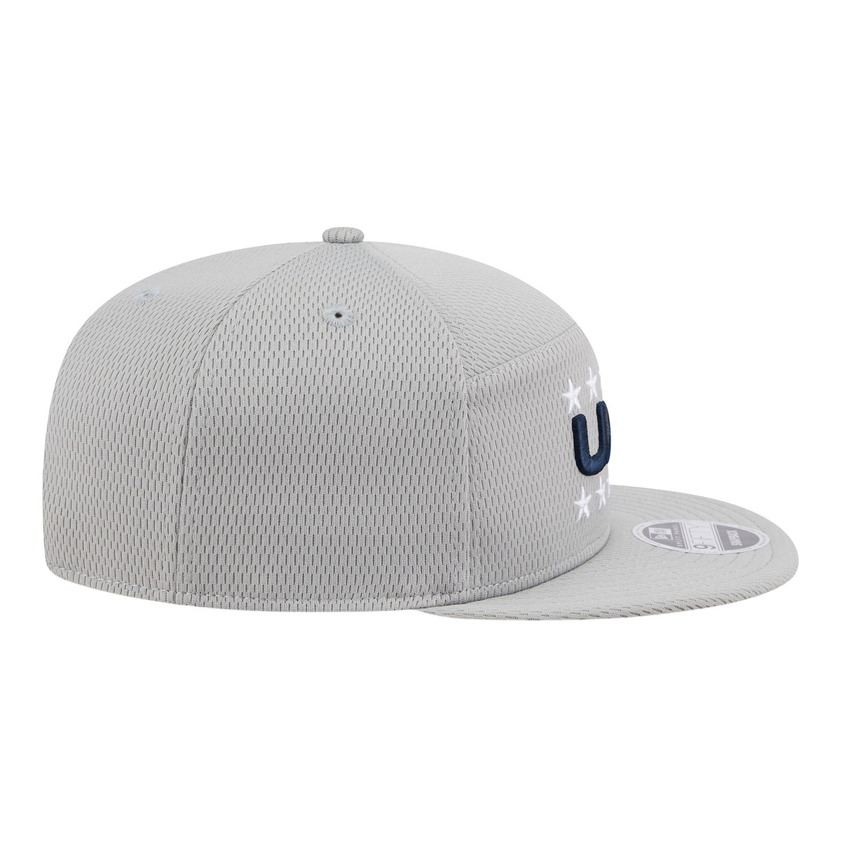 New Era 2025 Ryder Cup Team 9Fifty Split Panel in Light Grey - Right Side View