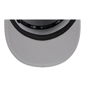 New Era 2025 Ryder Cup Team 9Fifty Split Panel in Light Grey - Undervisor View