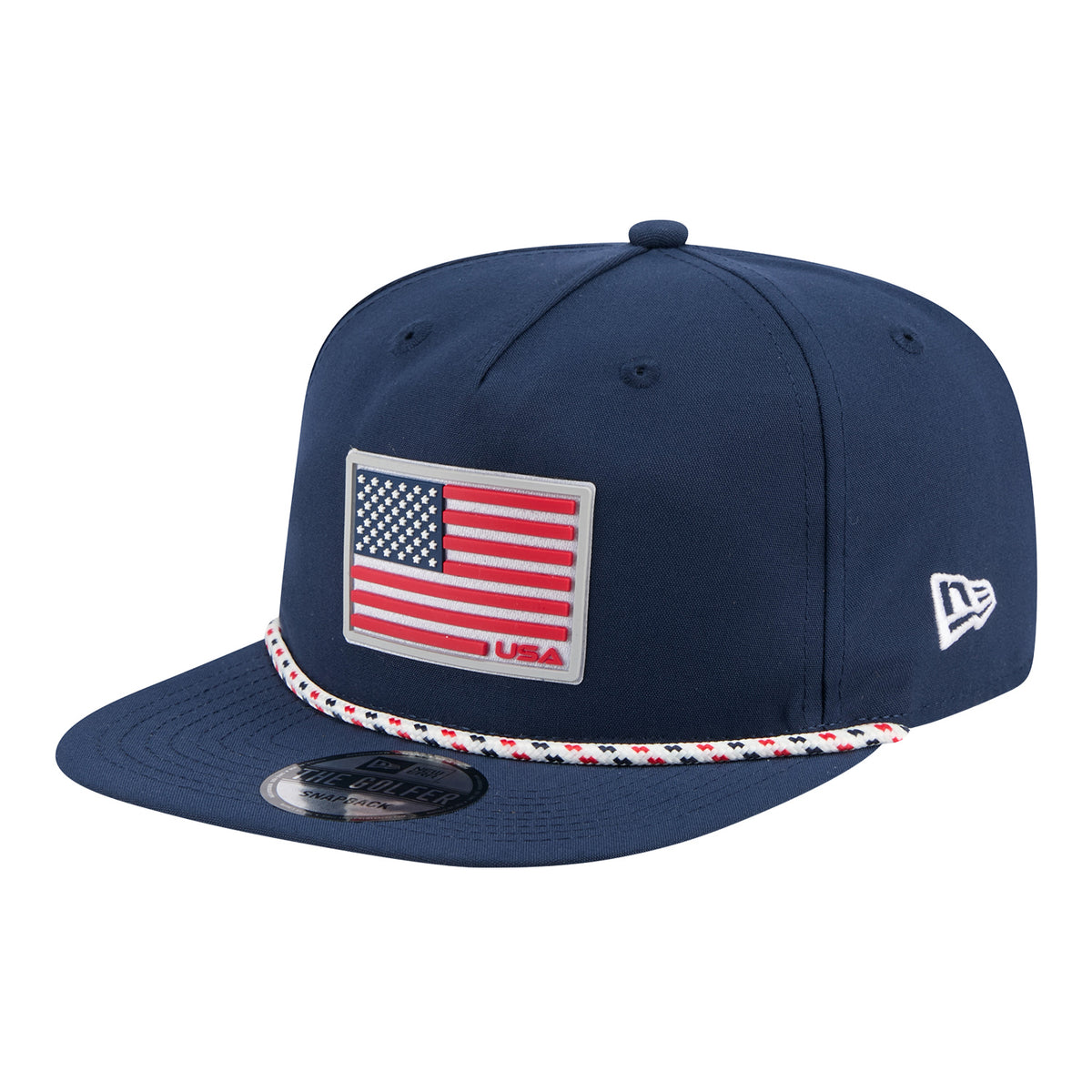 New Era 2025 Ryder Cup Team Golfer in Navy - Angled Front Left View