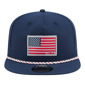 New Era 2025 Ryder Cup Team Golfer in Navy - Front View