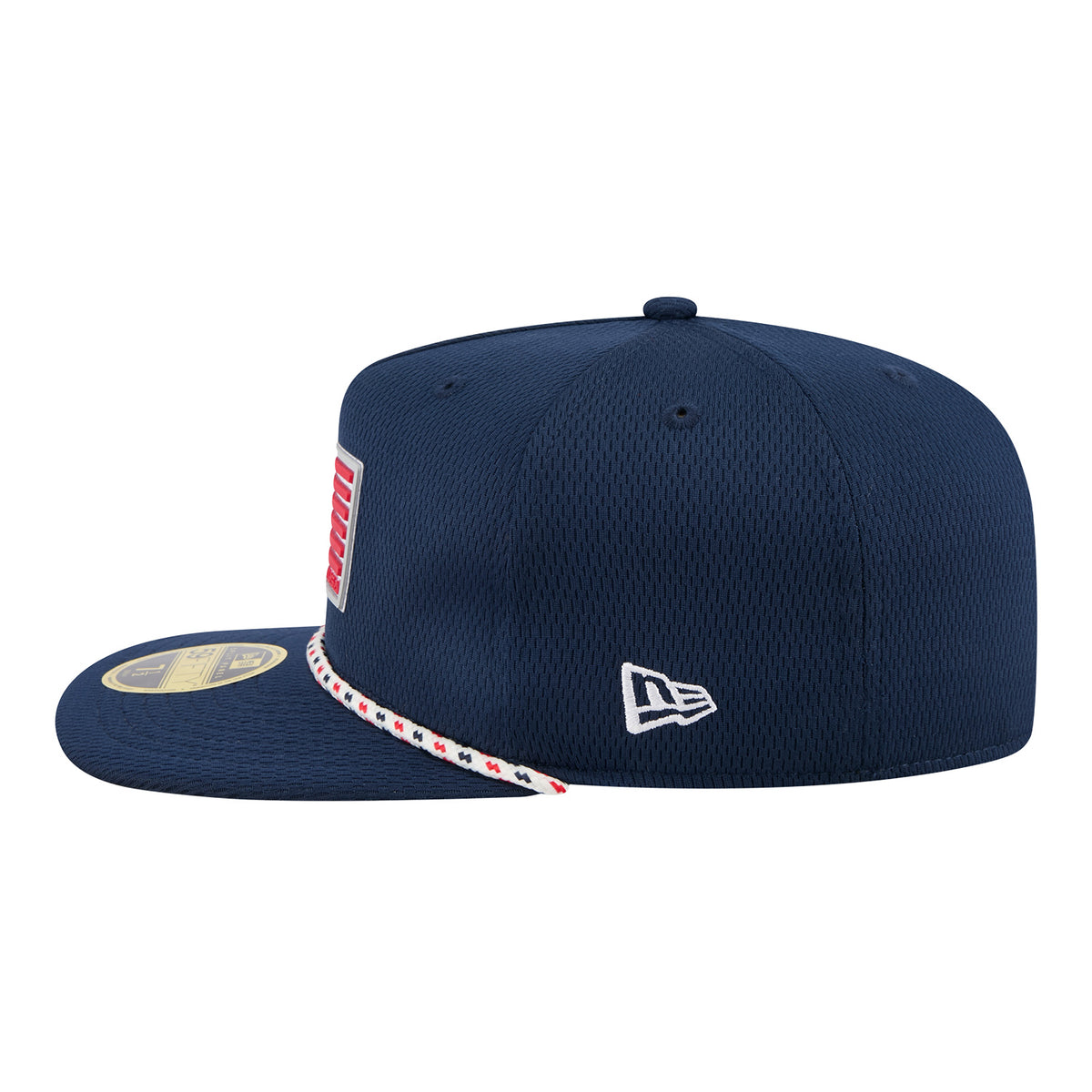 New Era 2025 Ryder Cup Team 59Fifty A-Frame Hat in Navy - Left Side View