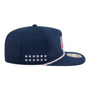 New Era 2025 Ryder Cup Team 59Fifty A-Frame Hat in Navy - Right Side View
