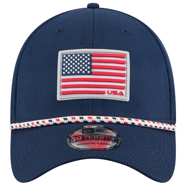 New Era 2025 Ryder Cup Team Uniform Saturday 39Thirty Hat in Navy