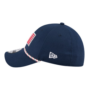 New Era 2025 Ryder Cup Team 39Thirty Hat in Navy - Left Side View