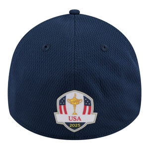 New Era 2025 Ryder Cup Team 39Thirty Hat in Navy - Back View