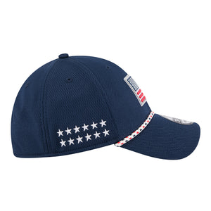 New Era 2025 Ryder Cup Team 39Thirty Hat in Navy - Right Side View
