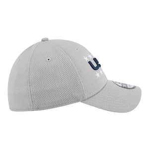 New Era 2025 Ryder Cup Team 39Thirty Hat in Light Grey - Right Side View