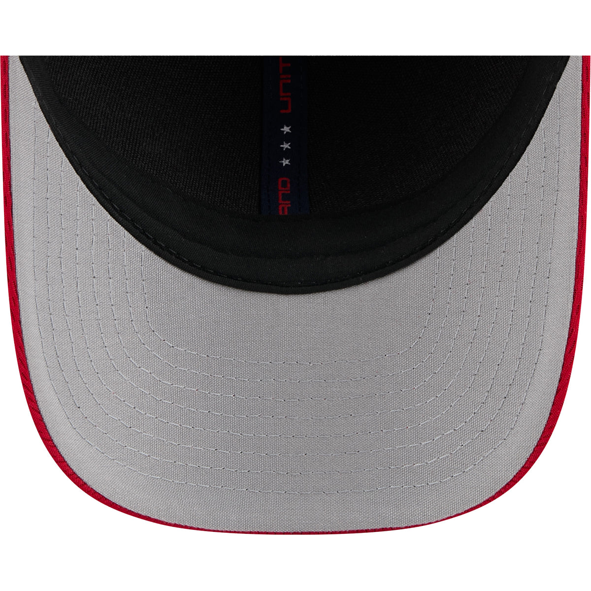 New Era 2025 Ryder Cup Team 9Forty Mid-Crown in Red - Undervisor View