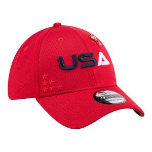 New Era 2025 Ryder Cup Team 39Thirty Hat in Red - Angled Front Right View