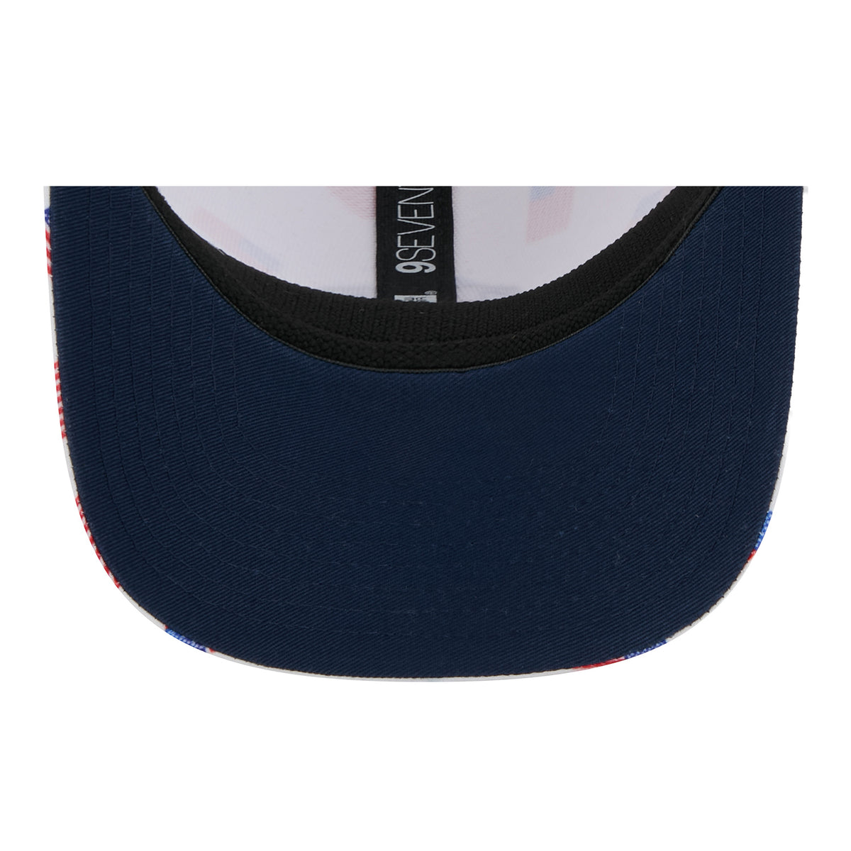 New Era 2025 Ryder Cup 9Seventy Flag Pattern Trucker Hat in White - Undervisor View