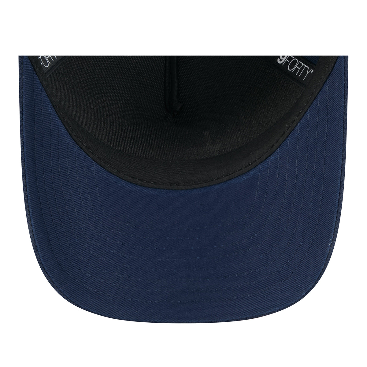 New Era 2025 Ryder Cup 9Forty Mid-Crown A-Frame Tonal Flag Hat in Navy - Undervisor View