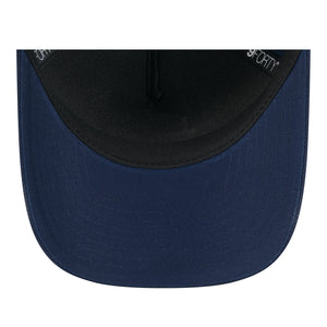 New Era 2025 Ryder Cup 9Forty Mid-Crown A-Frame Tonal Flag Hat in Navy - Undervisor View