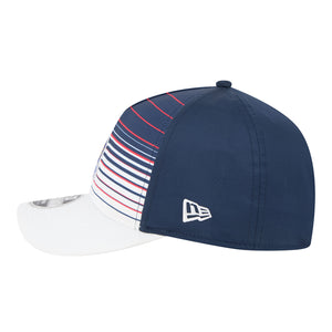 New Era 2025 Ryder Cup 9Forty Mid-Crown A-Frame Gradient Hat in Navy - Left Side View