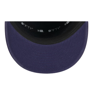 New Era 2025 Ryder Cup 9Fifty Split Panel Cotton Canvas Hat in Navy - Undervisor View