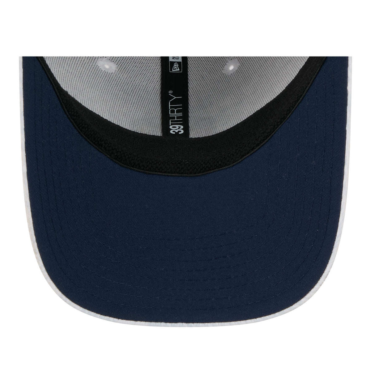 New Era 2025 Ryder Cup 39Thirty Digi Stretch Fit Hat in White - Undervisor View