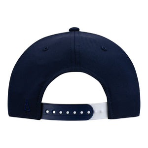 Ahead 2025 Ryder Cup Alto Performance Rope Hat in Navy and White - Back View