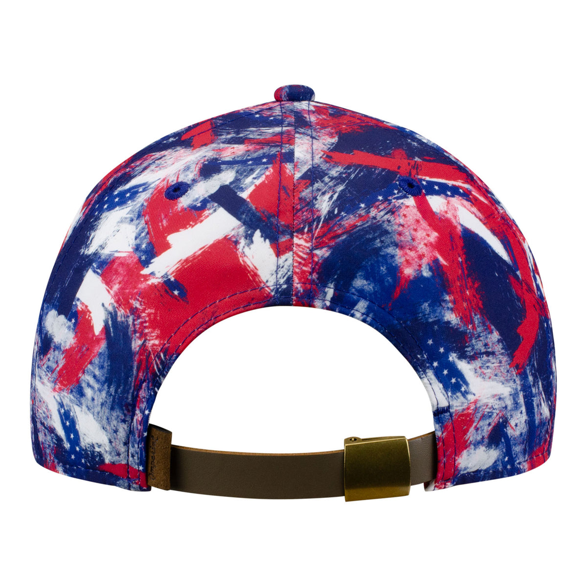 Imperial 2027 Ryder Cup Golden Hour Printed Rope Hat in Brush Flag - Back View