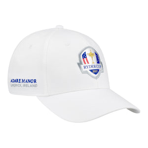 Ahead 2027 Ryder Cup Stratus Performance Hat in White - Angled Front Right View