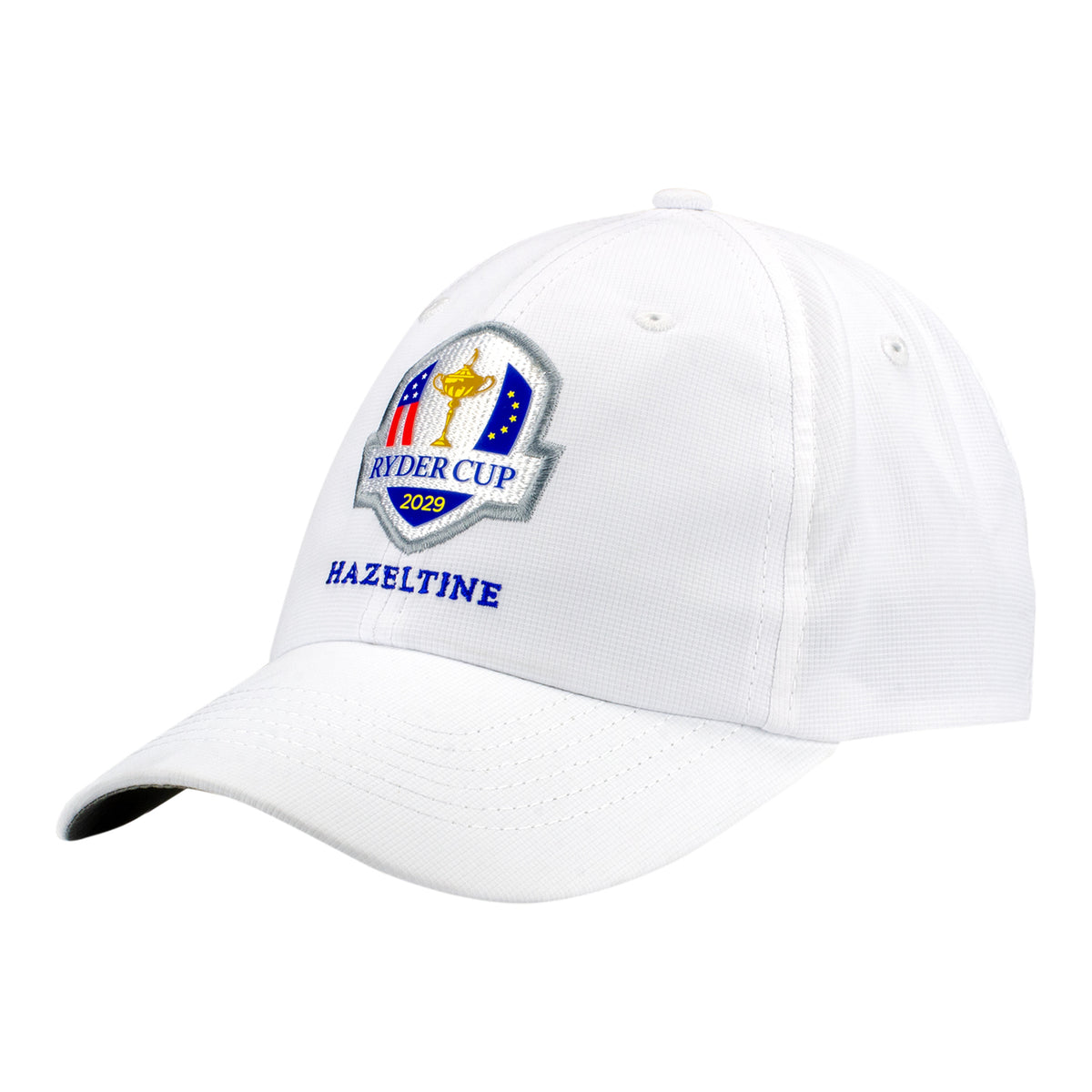 Imperial 2029 Ryder Cup Original Performance Hat in White - Angled Front Left View