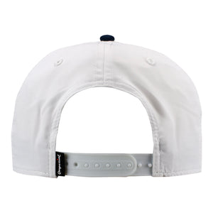 Imperial 2029 Ryder Cup Wrightson Two-Tone Rope Hat in White and Navy - Back View
