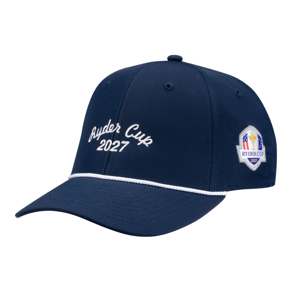 Imperial 2027 Ryder Cup Wingman Rope Hat in Navy - Front Left