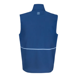 FootJoy 2027 Ryder Cup TempoSeries Vest in Navy and Light Blue - Back View